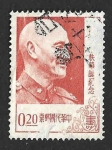 Stamps Taiwan -  1143 - LXX Aniversario del presidente Chiang Kai - Shek
