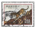 Stamps Asia - Taiwan -  1854 - Año Nuevo Chino. Tigre