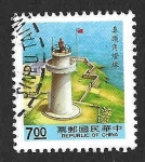 Stamps Taiwan -  2815 - Faro de Pitou Chiao. Condado de Yilan
