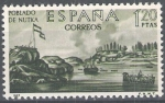 Stamps Spain -  Forjadores de America. Poblado de Nutka.