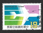 Stamps Asia - Taiwan -  C89 - Avión