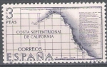 Stamps Spain -  Forjadores de America. Costa Septentrional de California.