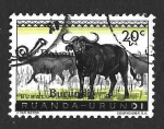 Stamps Burundi -  10 - Búfalo Cafre