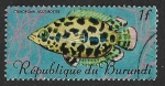 Stamps Burundi -  187 - Pez Leopardo