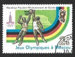 Stamps Africa - Guinea -  818 - JJOO Moscú 1980