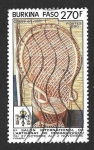 Sellos de Africa - Burkina Faso -  902 - II Salón Internacional de Artesanía de Uagadugu