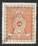 Sellos de Asia - Sri Lanka -  AR6 - Escudo Nacional
