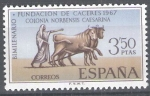 Stamps Spain -  Bimilenario de la fundación de Cáceres. Funbdación de la ciudad.