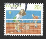 Stamps Australia -  1116a - Tenis