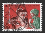Stamps Switzerland -  3O109 - Profesiones