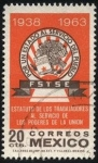 Stamps Mexico -  FSTSE. Federación de Sindicatos de Trabajadores al Servicio del Estado. Estatuto 1938-1963. Converti