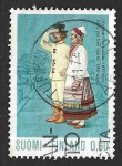 Stamps : Europe : Finland :  535 - Traje Nacional