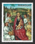 Stamps Paraguay -  1547c - Navidad