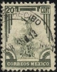 Stamps Mexico -  Monumento a la independencia en la ciudad de Puebla.
