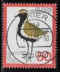 Stamps Europe - Germany -  Aves - Pluvialis apricaria