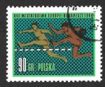 Stamps Europe - Poland -  1417 - V Campeonato de Europa de Atletismo