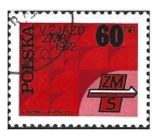 Stamps Poland -  1943 - V Aniversario de la Unión de Jóvenes Socialistas