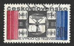 Stamps Europe - Czechoslovakia -  1530 - XV Aniversario de la Televisión