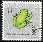 Stamps : Europe : Poland :  Animales - anfibios
