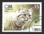Sellos de America - Cuba -  4675 - Gato