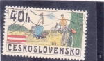 Sellos de Europa - Checoslovaquia -  bicicleta