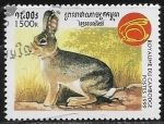 Stamps Cambodia -  Conejos - Rabbit