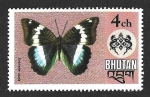 Sellos de Asia - Bhut�n -  176 - Euthalia Duda