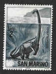  de America - San Cristobal -  613 - Brachiosaurus