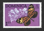  de America - Dominica -  428 - Lycorea Ceres