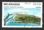 sello : America : Nicaragua : 1758 - Centro Turístico Granada
