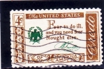 Stamps United States -  escrito