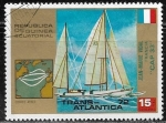 Stamps Equatorial Guinea -  Veleros - Cap 33 - Francia