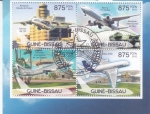 Stamps Guinea Bissau -  AEREOPUERTOS