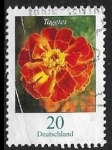 Stamps Germany -  Flores - Tagetes erecta