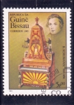 sello : Africa : Guinea_Bissau : R.SCHUMANN 1810-1856, Músico