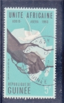 Stamps Guinea -  Conferencia de Naciones Africanas, Addis-Abeba