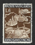 Stamps Vatican City -  133 - Las Cuatro Basílicas de Roma