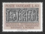Stamps Vatican City -  342 - VI Congreso Internacional de Arqueología