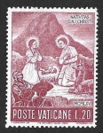 Stamps Vatican City -  420 - Navidad Peruana
