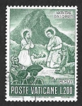 Stamps Vatican City -  422 - Navidad Peruana