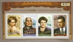 Stamps Canada -  Canadienses en Hollywood
