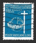 Stamps Vatican City -  454 - III Congreso Universal Para el Apostolado de los Laicos