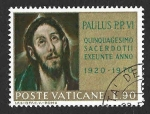 Stamps Vatican City -  490 - L Aniversario de la Ordenación de Pablo VI