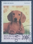 Stamps Benin -  Dachshund