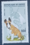 Stamps Guinea -  Cachorro Bull Terrier