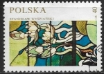  de Europa - Polonia -  Flores - by Stanis?aw Wyspianski