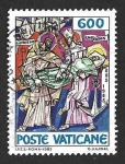 Stamps Vatican City -  753 - MC Aniversario de la Muerte de San Metodio