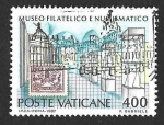 Stamps Vatican City -  793 - Apertura del Museo Numismático y Filatélico Vaticano