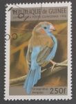 Stamps Guinea -  Red-cheeked Cordon-bleu (Uraeginthus bengalus