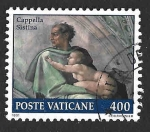 Stamps Europe - Vatican City -  875 - Restauración de la Capilla Sixtina